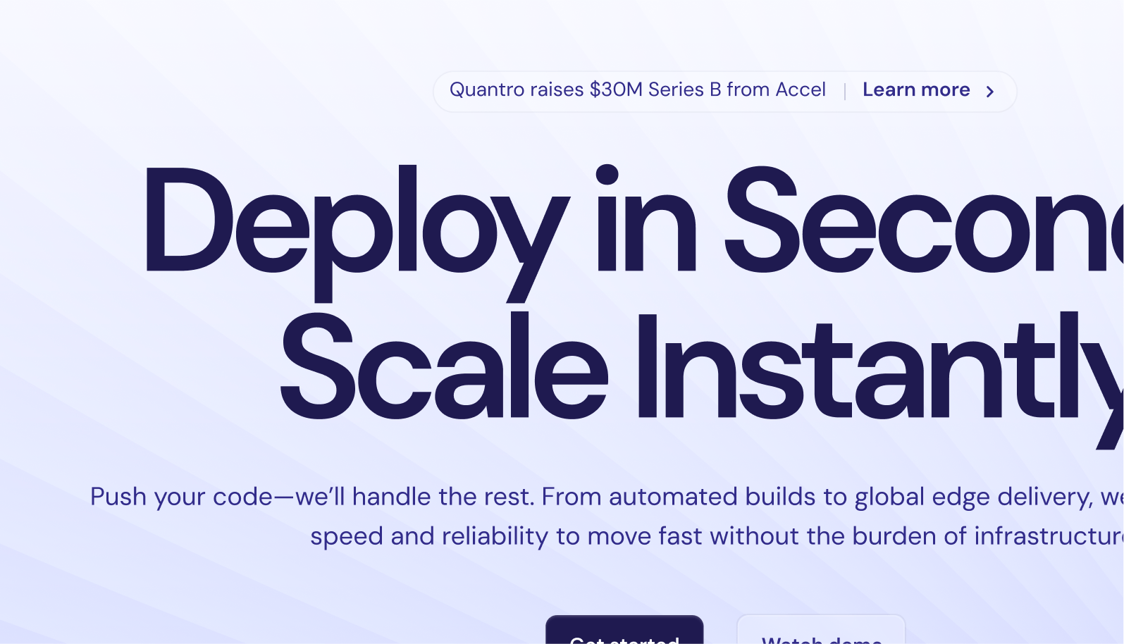 Hero section preview for Tailwind CSS by Example